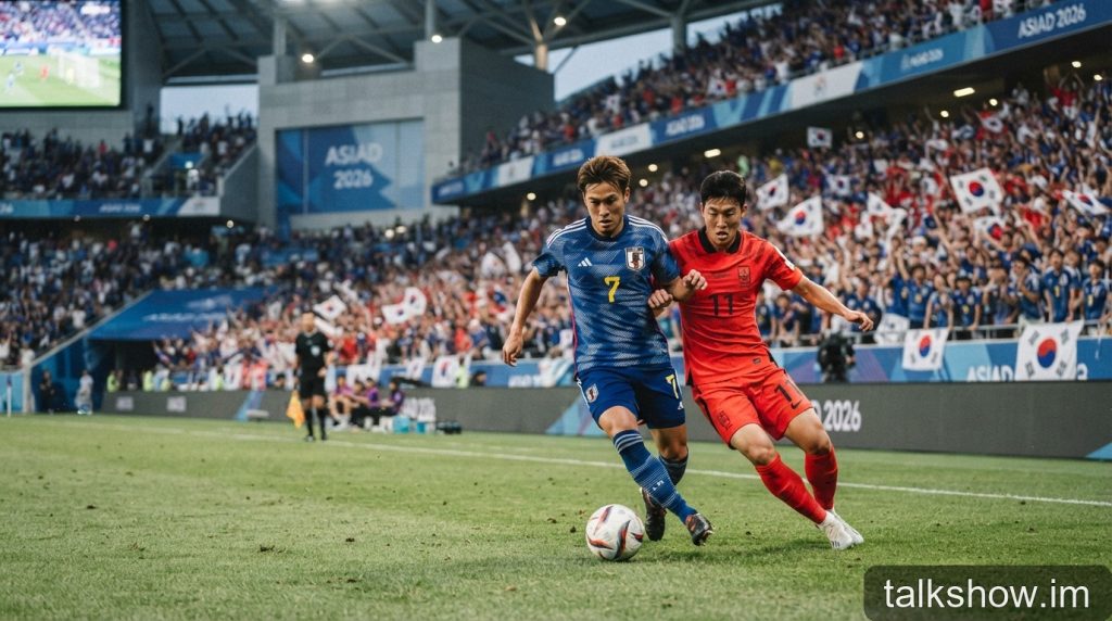 Chung kết bóng đá nam ASIAD 2026: Nhật Bản và Hàn Quốc tái hiện trận cầu kinh điển